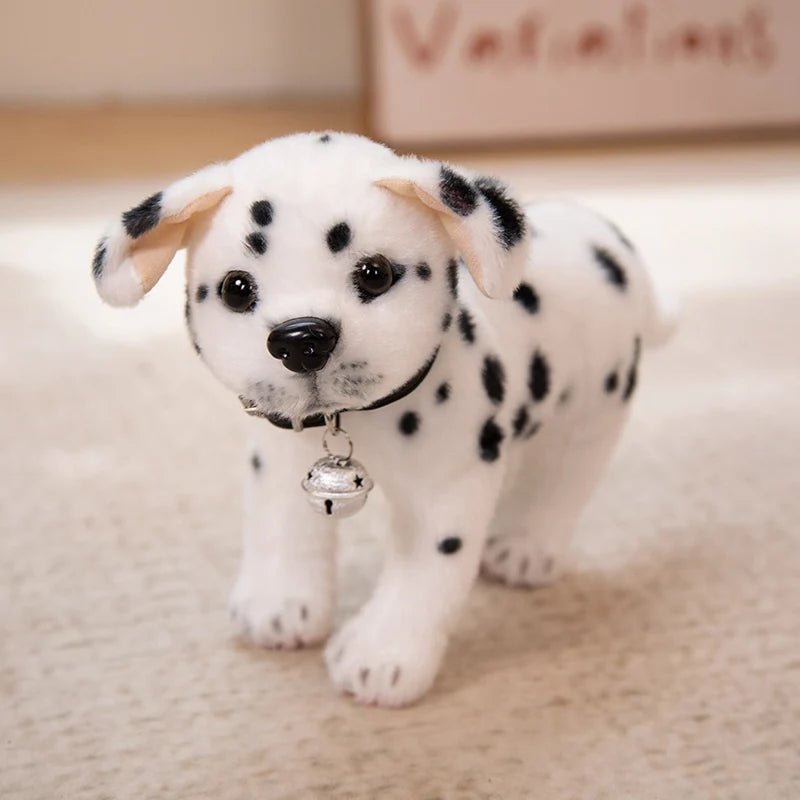 SPOTZEE – Realistic Dalmatian Plush Dog with PP Cotton Filling for Kids & Home Decoration