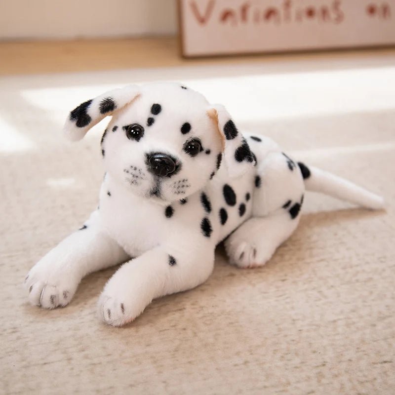 SPOTZEE – Realistic Dalmatian Plush Dog with PP Cotton Filling for Kids & Home Decoration