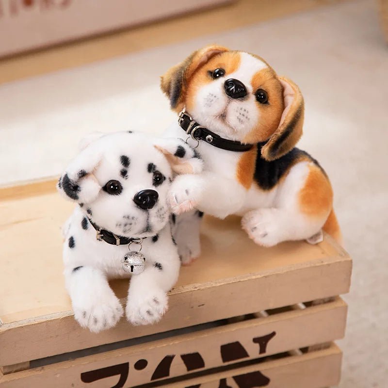 SPOTZEE – Realistic Dalmatian Plush Dog with PP Cotton Filling for Kids & Home Decoration