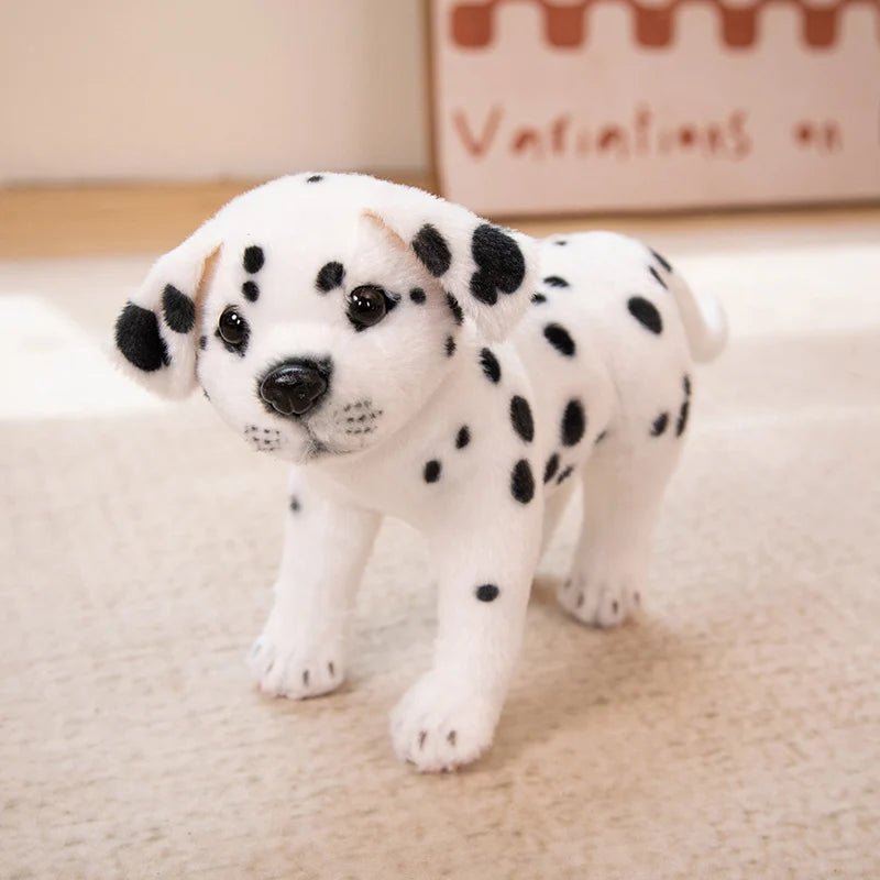 SPOTZEE – Realistic Dalmatian Plush Dog with PP Cotton Filling for Kids & Home Decoration