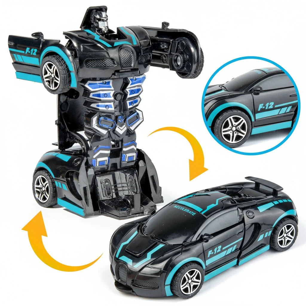 MECHATRON – Transformable Robot Sports Car Toy - Educational STEM Play Vehicle