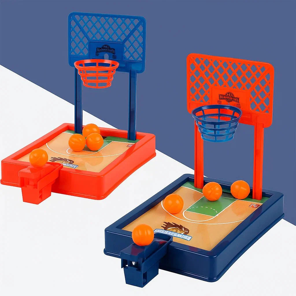 MINISHOT – Portable Mini Basketball Game Set for Desk, Travel & Family Fun