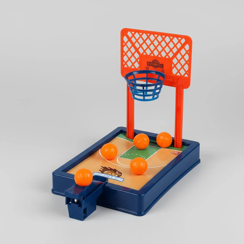 MINISHOT – Portable Mini Basketball Game Set for Desk, Travel & Family Fun