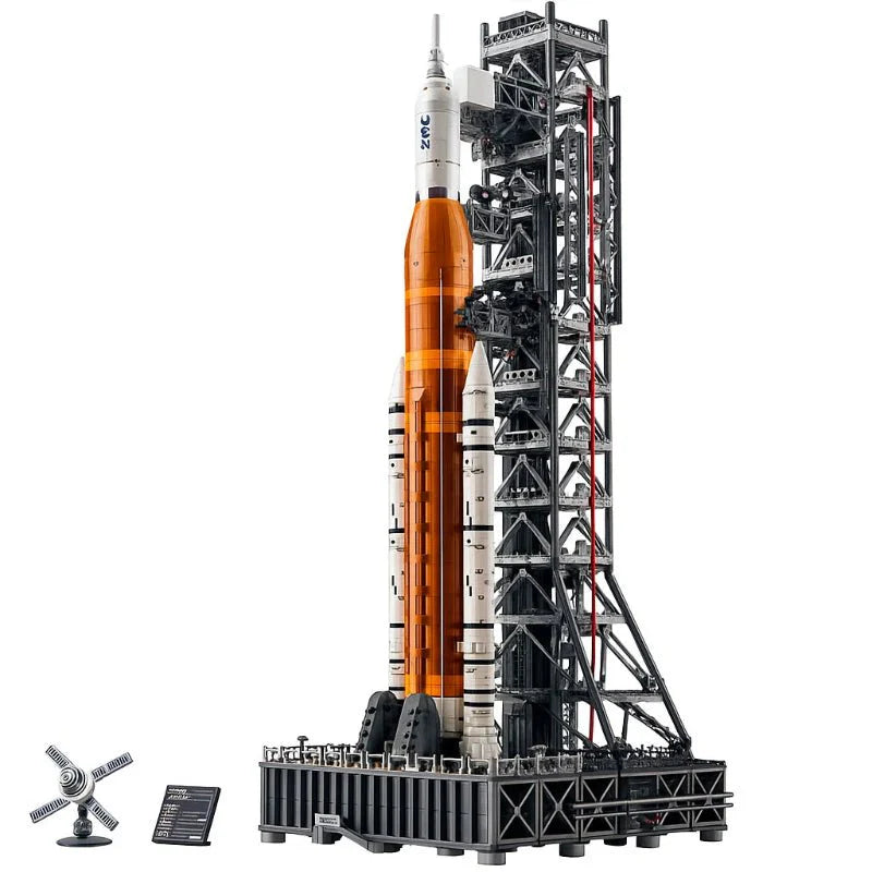MOONBOUND – Artemis-Inspired Space Launch System Model Kit with Rocket & Tower