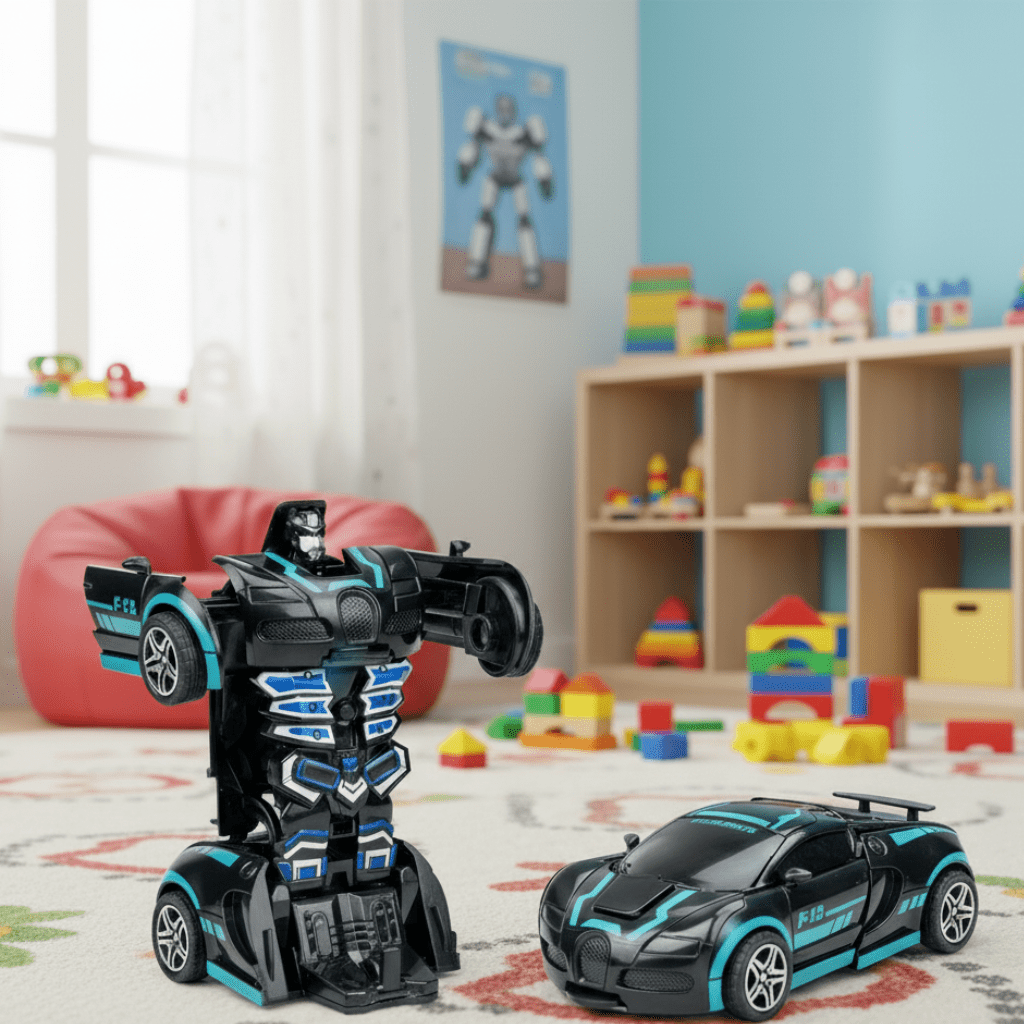 MECHATRON – Transformable Robot Sports Car Toy - Educational STEM Play Vehicle