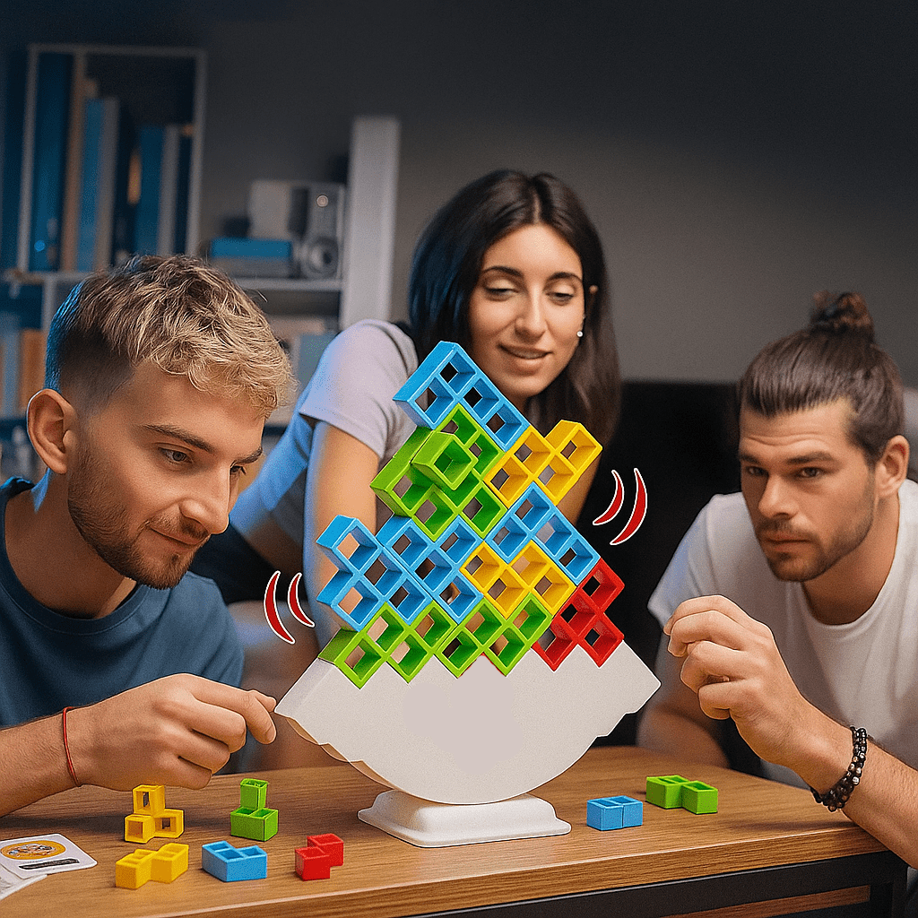 BALANTRIQ – Colorful Balance Stacking Game for Kids & Adults
