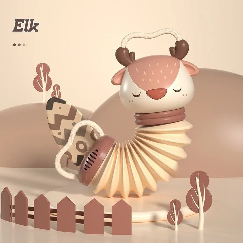 BÉBÉSONÉ – 2-in-1 Musical Accordion & Rattle Toy for Sensory Play