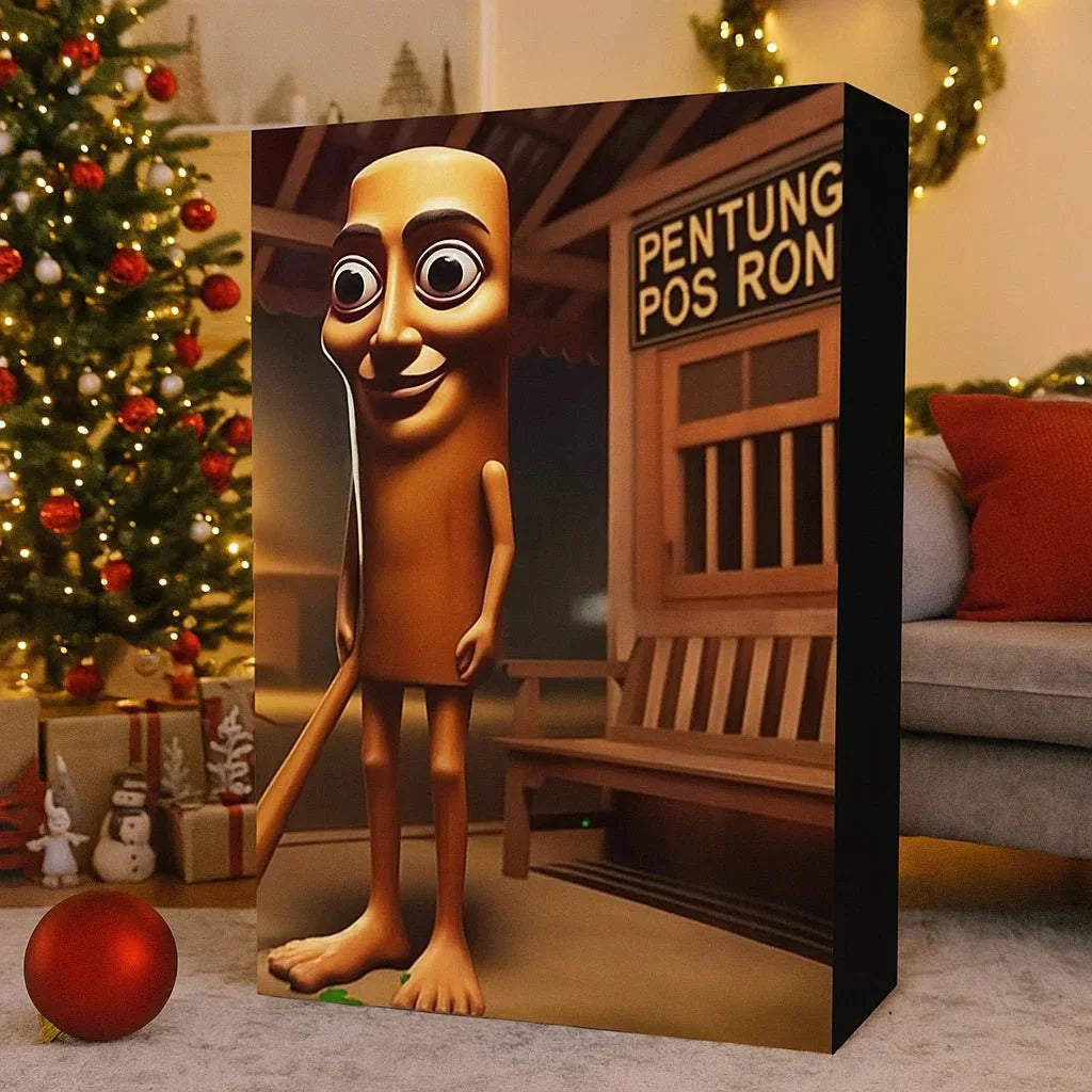 DECORCOUNT – 24-Piece Christmas Countdown Advent Calendar for Festive Decor