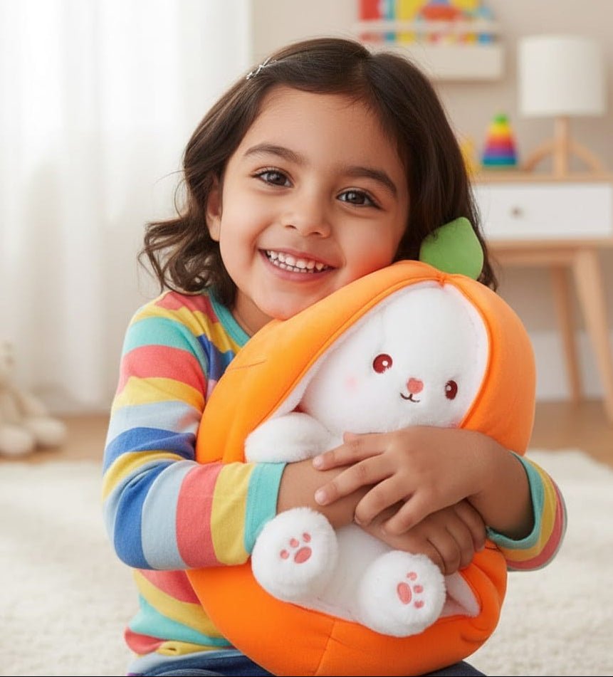 BUNNYSNUG – Hide and Seek Creative Snuggly Bunny Plush Toy